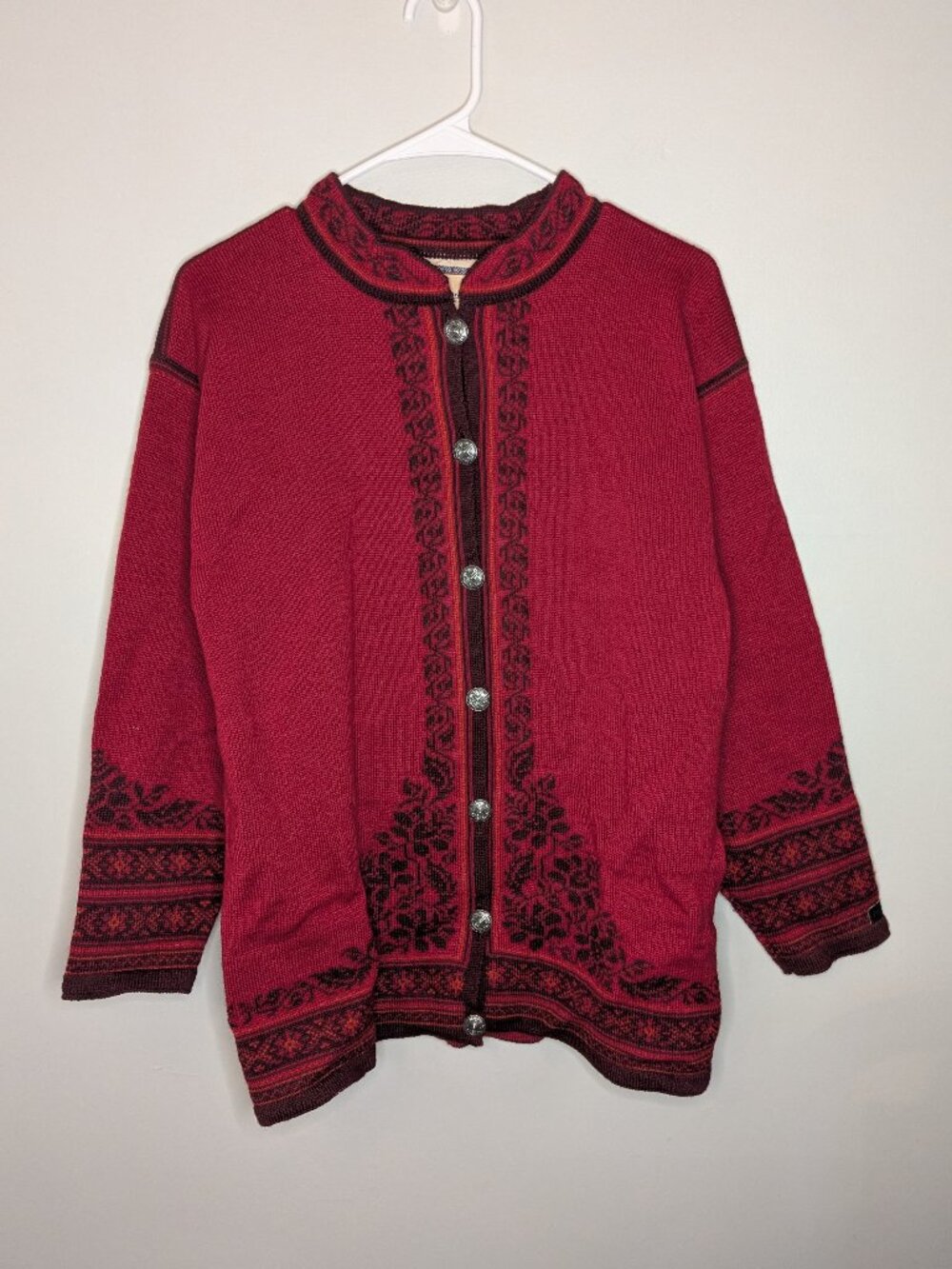 Dale of Norway Red Sweater Size M